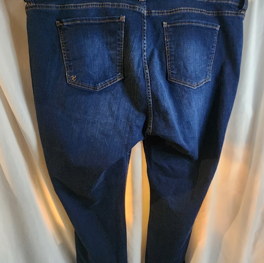 Kut From Kloth Catherine Boyfriend Jeans Dark Wash 24w - Picture 3 of 10